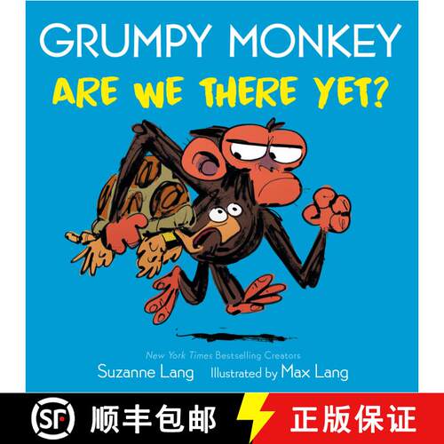 【3-4周达】Grumpy Monkey Are We There Yet? [9780593432839]