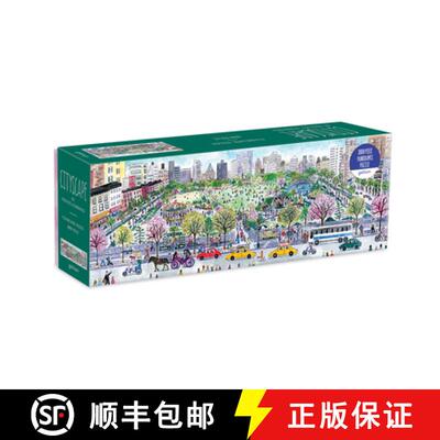 【3-4周达】Michael Storrings Cityscape 1000 Piece Panoramic Puzzle [9780735365384]