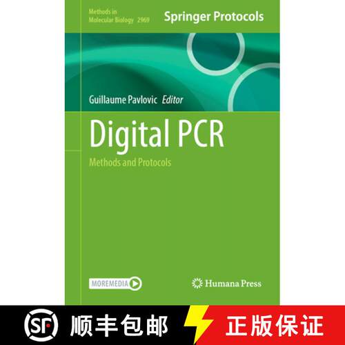 【3-4周达】精装 Digital PCR : Methods and Protocols [9781071647660]