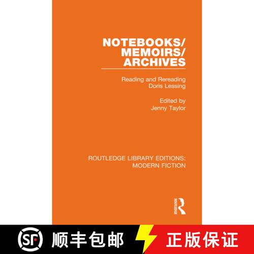 【3-4周达】精装 Notebooks/Memoirs/Archives: Reading and Rereading Doris Lessing [9780367347048]
