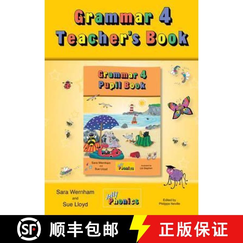 【3-4周达】Grammar 4 Teacher's Book : In Precursive Letters (British English edition) [9781844144174]