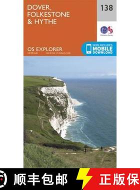 【3-4周达】Dover, Folkstone and Hythe [9780319243312]