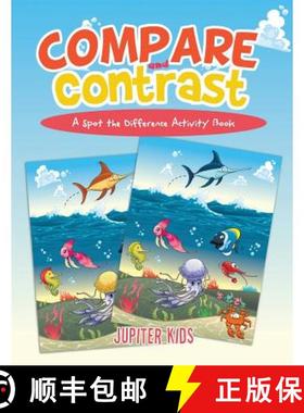 【3-4周达】Compare and Contrast: A Spot the Difference Activity Book [9781683260806]