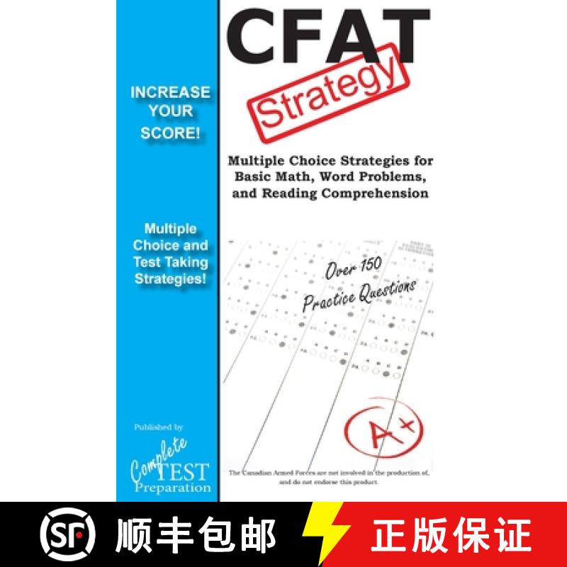 【3-4周达】CFAT Test Strategy: Winning Multiple Choice Strategies for the Canadian Forces Aptitude Test [9781772451269]