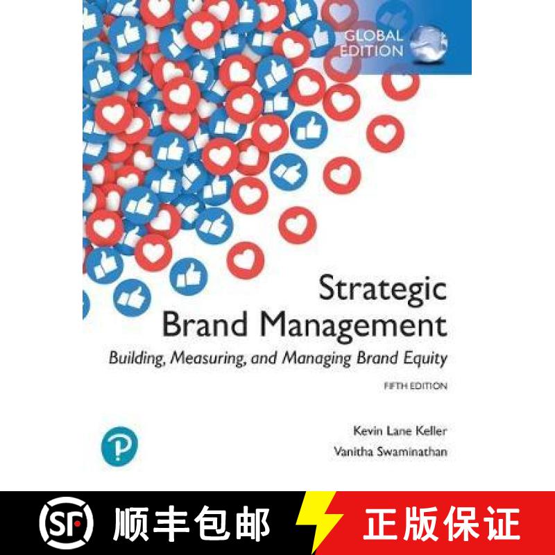 【3-4周达】Strategic Brand Management: Building, Measuring, and Managing Brand Equity, Global Edition [9781292314969]
