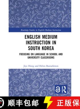 【3-4周达】English Medium Instruction in South Korea: Focusing on Language in School and University C... [9781032471396]