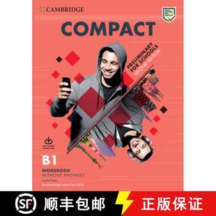 剑桥PET考试 练习册（不带答案带音频） Compact Preliminary for Schools Workbook Without Answers with Au... [9781108349109]