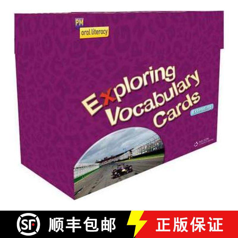 【3-4周达】PM Oral Literacy Exploring Vocabulary Extending Cards Box Set + IWB DVD [9780170257558]