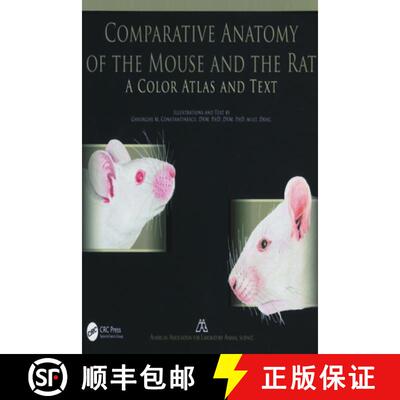 【3-4周达】Comparative Anatomy of the Mouse and the Rat: A Color Atlas and Text [9781138624030]
