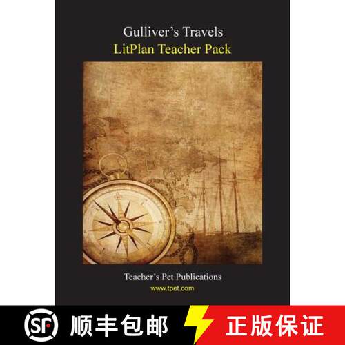 【3-4周达】Litplan Teacher Pack: Gulliver's Travels [9781602491779]
