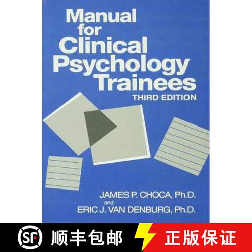 【3-4周达】精装 Manual for Clinical Psychology Trainees: Assessment, Evaluation and Treatment [9781138147010]