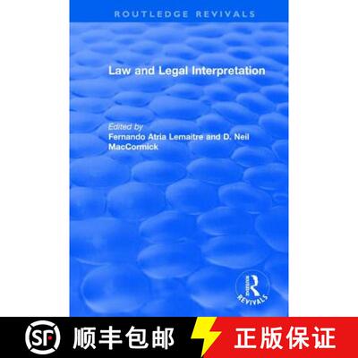 【3-4周达】精装 Law and Legal Interpretation [9781138715578]
