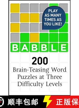 【3-4周达】Babble: 200 Puzzles Inspired by Wordle [9781529425857]