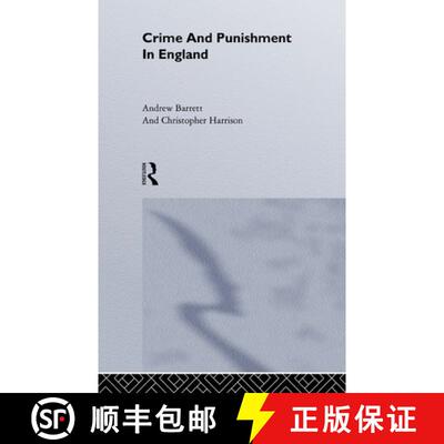 【3-4周达】精装 Crime and Punishment in England: A Sourcebook [9781857288711]