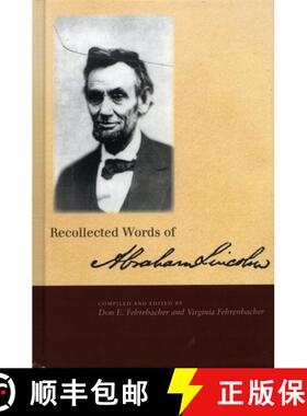 【3-4周达】Recollected Words of Abraham Lincoln [9780804726368]