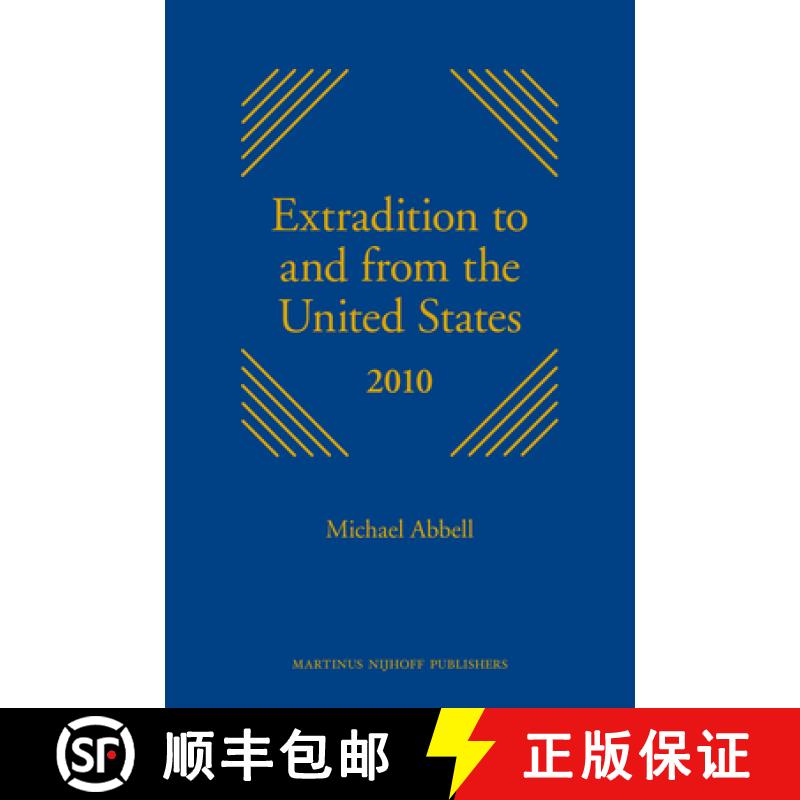 【3-4周达】Extradition to and from the United States 2010: Series Discontinued [9789004179554]