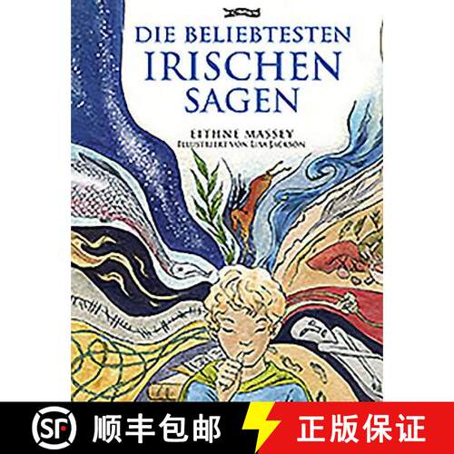 【3-4周达】精装 Die Beliebtesten Irischen Sagen [9781847173584]