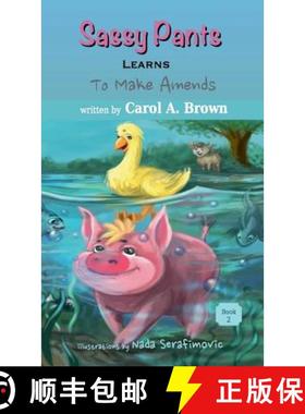 【3-4周达】SASSY PANTS LEARNS To Make Amends [9781944798017]