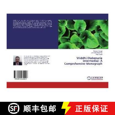 预订 Vriddhi (Habenaria intermedia): A Comprehensive Monograph [9786200242006]