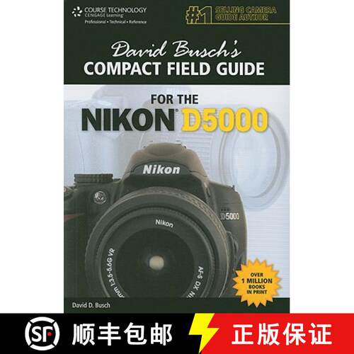 【3-4周达】David Busch's Compact Field Guide for the Nikon D5000 [9781435458741]