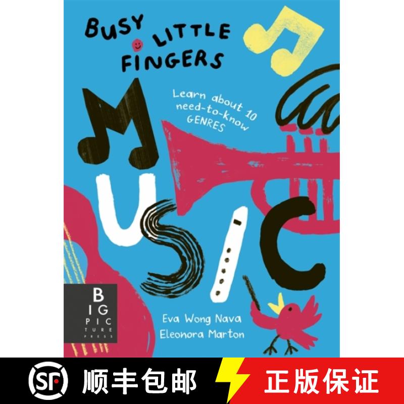 【3-4周达】Busy Little Fingers: Music: Learn about 10 need-to-know genres [9781800786455]