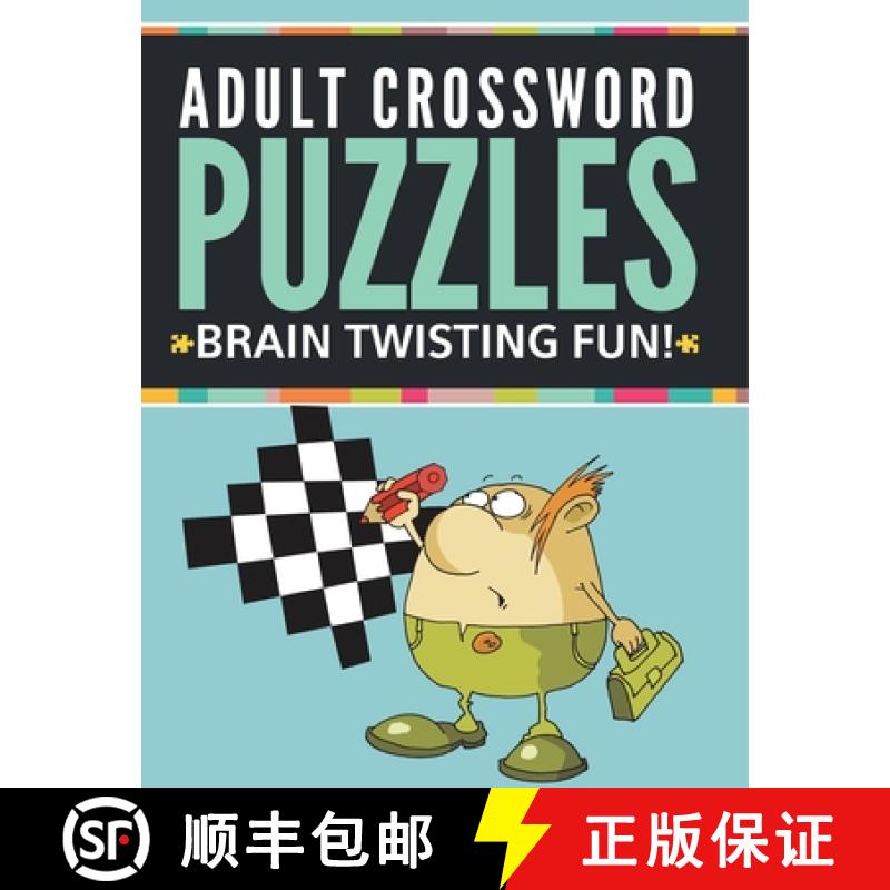 【3-4周达】Adult Crossword Puzzles: Brain Twisting Fun! [9798869457486]