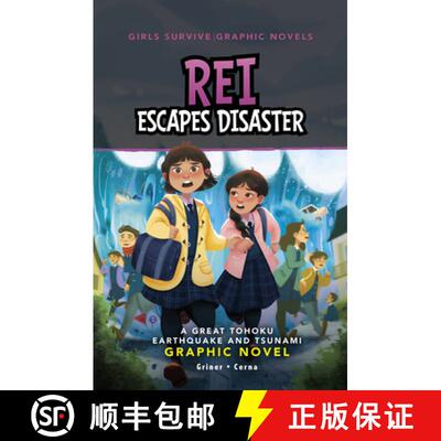 【3-4周达】Rei Escapes Disaster: A Great Tohoku Earthquake and Tsunami Graphic Novel [9781669073321]