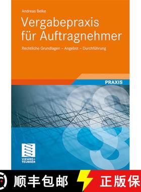 【3-4周达】Vergabepraxis Für Auftragnehmer: Rechtliche Grundlagen - Angebot - Durchführung [9783834815002]