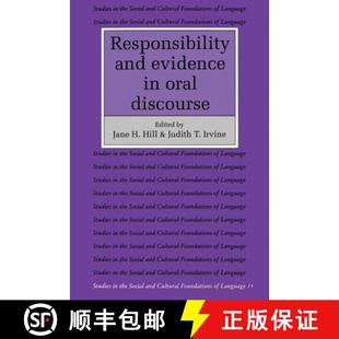 9780521425292 4周达 Disco... Discourse Oral Evidence and Responsibility