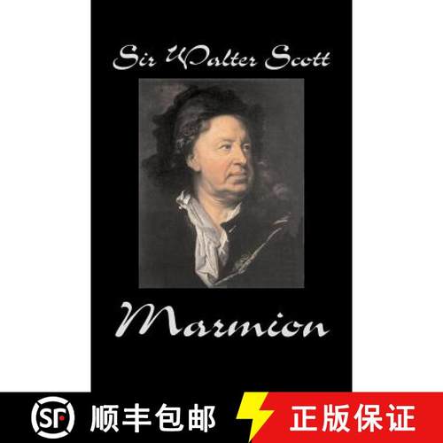 【3-4周达】Marmion by Sir Walter Scott, Fiction, Historical, Literary, Classics [9781598184808]