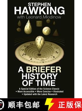 【3-4周达】A Briefer History of Time: A Special Edition of the Science Classic [9780553804362]