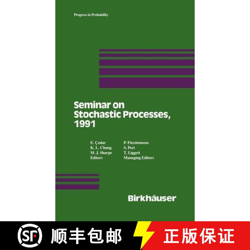 【3-4周达】Seminar on Stochastic Processes, 1991 [9780817636289]