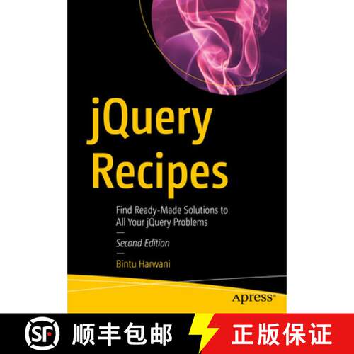 【3-4周达】jQuery Recipes : Find Ready-Made Solutions to All Your jQuery Problems (2nd ed.) (Second E... [9781484273036]