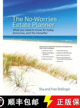 【3-4周达】The No-Worries Estate Planner: What You Need to Know for Today, Tomorrow, and the Hereafter [9781736161203]