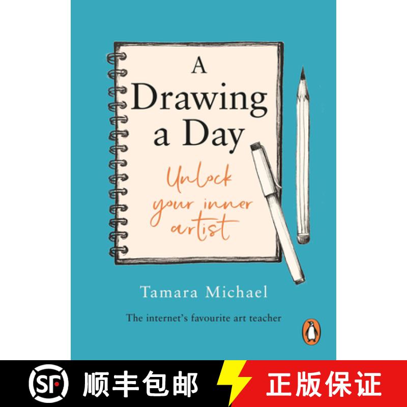 【3-4周达】A Drawing a Day: Unlock Your Inner Artist [9781529955316]