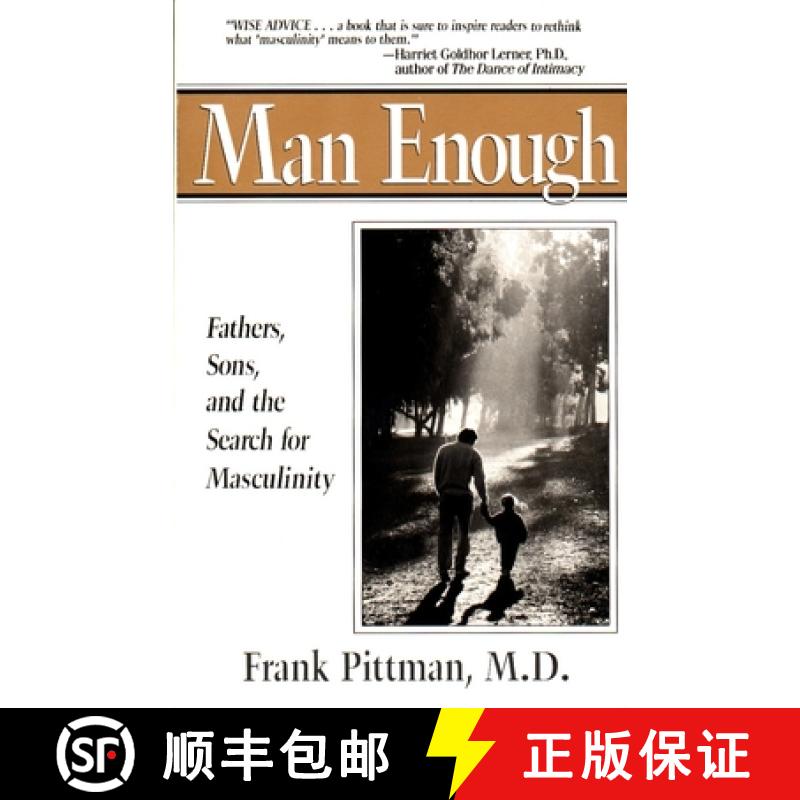 【2-3周达】Man Enough: Fathers, Sons, and the Search for Masculinity [9780399518836]