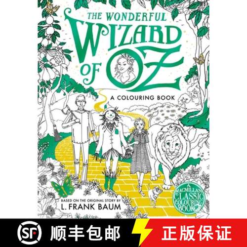 【3-4周达】The Wonderful Wizard of Oz Colouring Book [9781035052004]