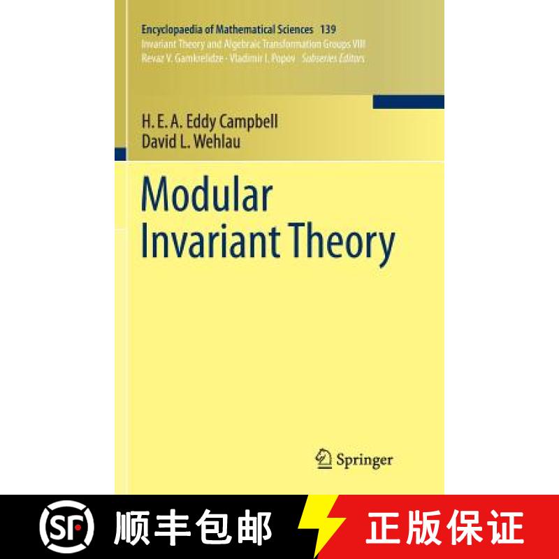 【3-4周达】Modular Invariant Theory [9783642266805]