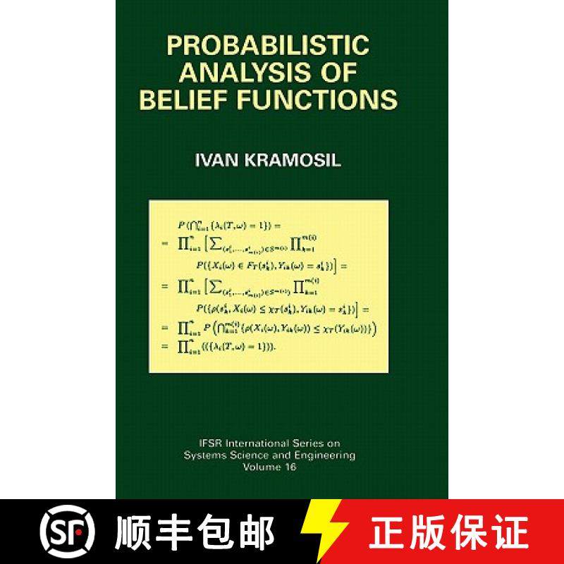 【3-4周达】Probabilistic Analysis of Belief Functions [9780306467028]