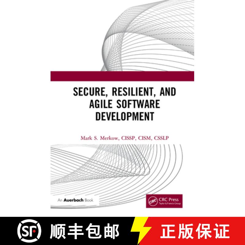 【3-4周达】Secure, Resilient, and Agile Software Development [9780367332594]
