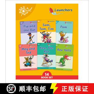 【3-4周达】Phonic Books Dandelion Launchers Stages 1-7 Sam, Tam, Tim (Alphabet Code): Decodable Books... [9781783692835]