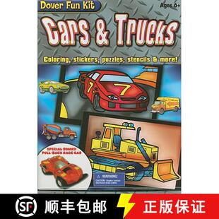 预订 Cars & Trucks: Coloring, Stickers, Puzzles, Stencils & More! [With StickersWith CrayonsWith Sten... [9780486466361]
