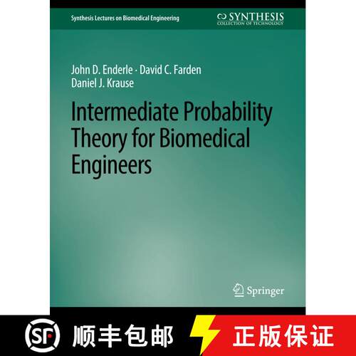 【3-4周达】Intermediate Probability Theory for Biomedical Engineers [9783031004865]