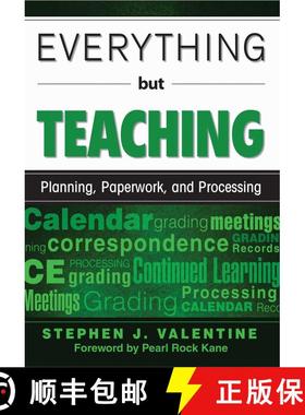 【3-4周达】Everything but Teaching: Planning, Paperwork, and Processing [9781629146669]