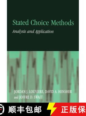 【3-4周达】Stated Choice Methods: Analysis and Applications [9780521788304]