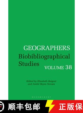 【3-4周达】Geographers: Biobibliographical Studies, Volume 38 [9781350367920]