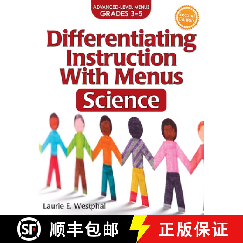 【3-4周达】Differentiating Instruction with Menus: Science (2nd Ed.): Advanced Level Menus Grades 3-5 [9781618215345]