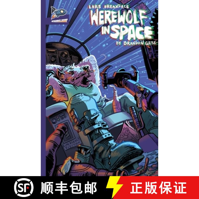 【3-4周达】Lars Breaxface: Werewolf in Space [9781951393755]