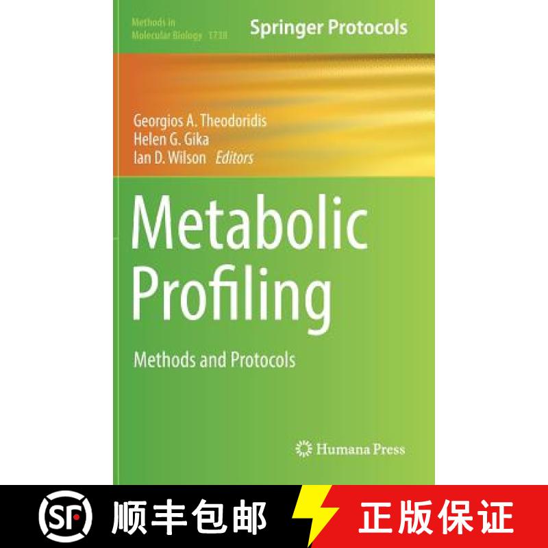 【3-4周达】Metabolic Profiling : Methods and Protocols [9781493976423]