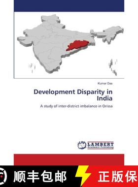 预订 Development Disparity in India [9783659247095]